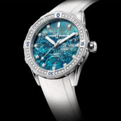 Ulysse Nardin 8163-182B1LE-9A-ATOLL/3A Diver Atoll 39mm Stainless Steel - Diamond Chrysocolla Dial Watch - Image 3