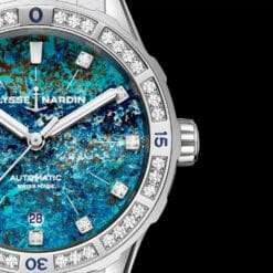 Ulysse Nardin 8163-182B1LE-9A-ATOLL/3A Diver Atoll 39mm Stainless Steel - Diamond Chrysocolla Dial Watch - Image 2