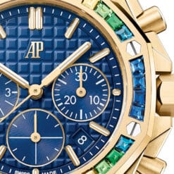Audemars Piguet 26236BA.YY.D346CA.01 Royal Oak Offshore Selfwinding Chronograph Yellow Gold - Rainbow Blue Dial Watch 6 Audemars Piguet 26236BA.YY.D346CA.01 Royal Oak Offshore Selfwinding Chronograph Yellow Gold - Rainbow Blue Dial Watch - Image 2