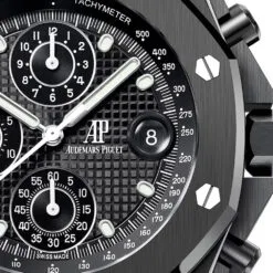 Audemars Piguet 26238CE.OO.1300CE.01 Royal Oak Offshore Selfwinding Chronograph Ceramic Black Dial Watch - Image 2