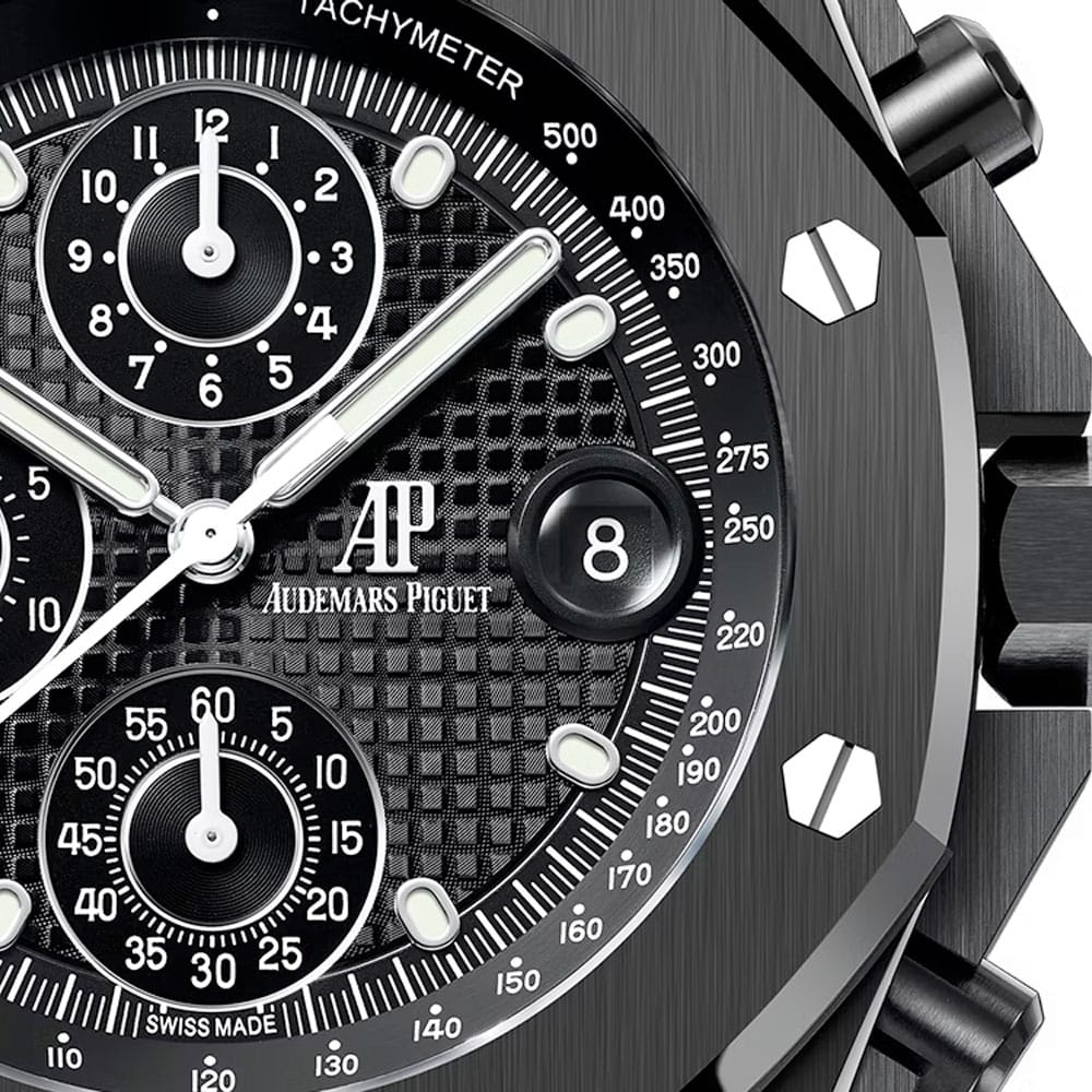 Audemars Piguet 26238CE.OO.1300CE.01 Royal Oak Offshore Selfwinding Chronograph Ceramic Black Dial Watch 4 Audemars Piguet 26238CE.OO.1300CE.01 Royal Oak Offshore Selfwinding Chronograph Ceramic Black Dial Watch - Image 2