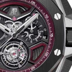 Audemars Piguet 26622CE.OO.D002CA.03 Royal Oak Offshore Flying Tourbillon Chronograph Ceramic - Titanium Watch - Image 3