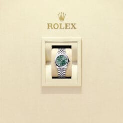 Rolex 278240-0012 Datejust 31mm Stainless Steel Jubilee Mint Green Dial Watch 5 Rolex 278240-0012 Datejust 31mm Stainless Steel Jubilee Mint Green Dial Watch - Image 2