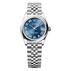 Rolex 278240-0018 Datejust 31mm Stainless Steel Jubilee Blue - Roman Dial Watch