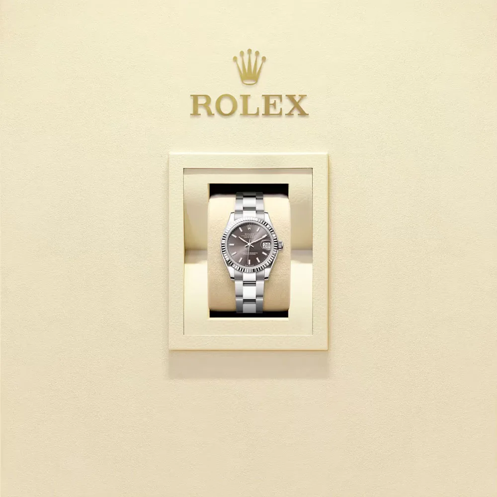 Rolex 278274-0015 Datejust 31mm Stainless Steel - White Gold Oyster Dark Grey Dial Watch 4 Rolex 278274-0015 Datejust 31mm Stainless Steel - White Gold Oyster Dark Grey Dial Watch - Image 2