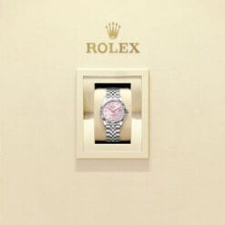 Rolex 278274-0032 Datejust 31mm Stainless Steel - White Gold Jubilee Pink Diamond-set Dial Watch - Image 2