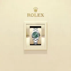 Rolex 278344rbr-0019 Datejust 31mm Stainless Steel - White Gold Diamond Oyster Mint Green Dial Watch - Image 2