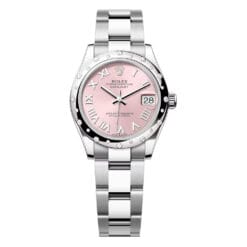 Rolex 278344rbr-0021 Datejust 31mm Stainless Steel - Diamond Pink - Roman Dial Watch