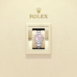 Rolex 278384rbr-0027 Datejust 31mm Stainless Steel - White Gold Oyster Pink Diamond-set Dial Watch - Image 2
