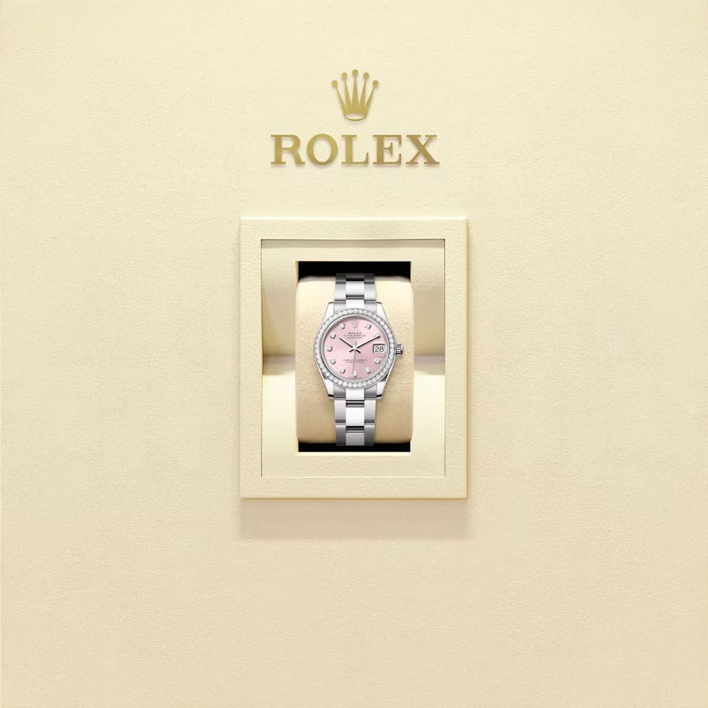 Rolex 278384rbr-0035 Datejust 31mm Stainless Steel - White Gold Oyster Pink Diamond-set Dial Watch 4 Rolex 278384rbr-0035 Datejust 31mm Stainless Steel - White Gold Oyster Pink Diamond-set Dial Watch - Image 2