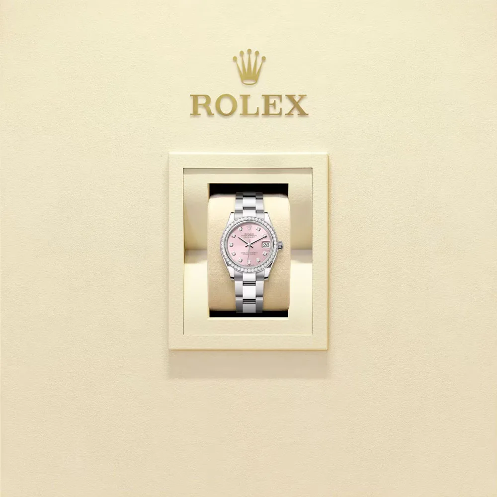 Rolex 278384rbr-0035 Datejust 31mm Stainless Steel - White Gold Oyster Pink Diamond-set Dial Watch 4 Rolex 278384rbr-0035 Datejust 31mm Stainless Steel - White Gold Oyster Pink Diamond-set Dial Watch - Image 2