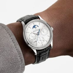 Jaeger-LeCoultre Q114842J Master Ultra Thin Perpetual Calendar Stainless Steel Silver Dial Watch 7 Jaeger-LeCoultre Q114842J Master Ultra Thin Perpetual Calendar Stainless Steel Silver Dial Watch - Image 3