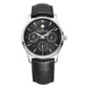 Jaeger-Lecoultre Q1308470 Master Ultra Thin Perpetual Calendar Stainless Steel Black Dial Watch