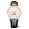 Jaeger-Lecoultre Q1362503 Master Ultra Thin Moon Pink Gold - Diamond Eggshell Dial Watch