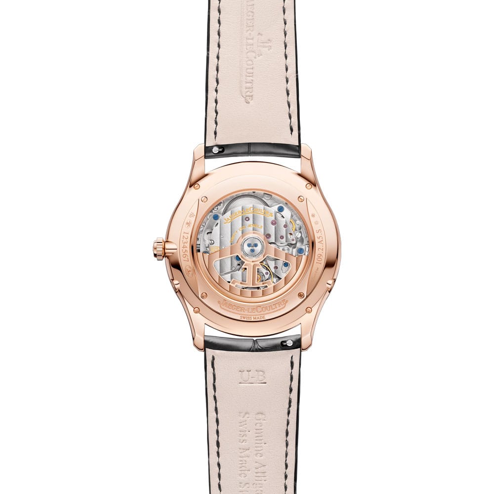 Jaeger-Lecoultre Q1362511 Master Ultra Thin Moon Pink Gold Eggshell Dial Watch - Image 2