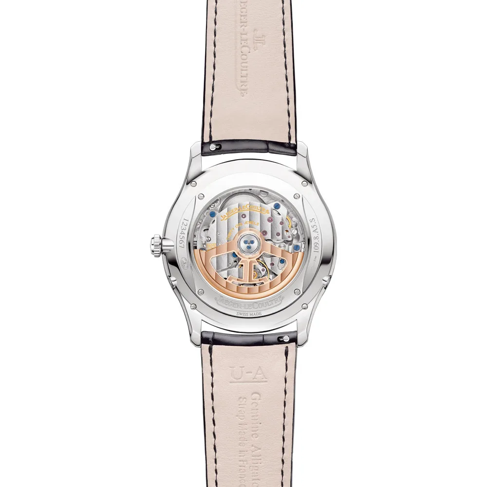 Jaeger-LeCoultre Q1368471 Master Ultra Thin Moon Stainless Steel Black Dial Watch - Image 2