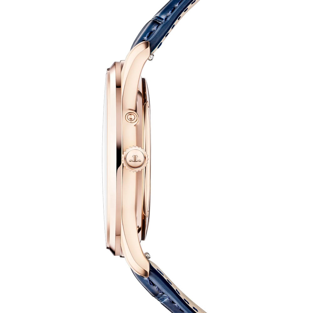 Jaeger-Lecoultre Q137258J Master Ultra Thin Power Reserve Pink Gold Gradient Blue Dial Watch - Image 2