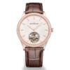 Jaeger-LeCoultre Q1682401 Master Ultra Thin Tourbillon Pink Gold - Diamond Eggshell Dial Watch 1 Jaeger-LeCoultre Q1682401 Master Ultra Thin Tourbillon Pink Gold - Diamond Eggshell Dial Watch