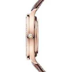 Jaeger-LeCoultre Q1682401 Master Ultra Thin Tourbillon Pink Gold - Diamond Eggshell Dial Watch - Image 3