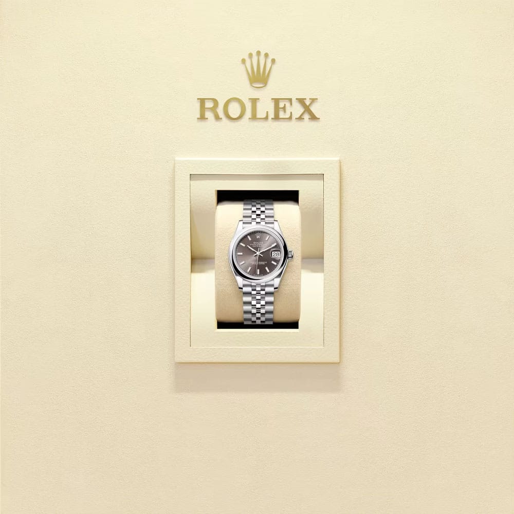 Rolex 278240-0010 Datejust 31mm Stainless Steel Jubilee Dark Grey Dial Watch 4 Rolex 278240-0010 Datejust 31mm Stainless Steel Jubilee Dark Grey Dial Watch - Image 2