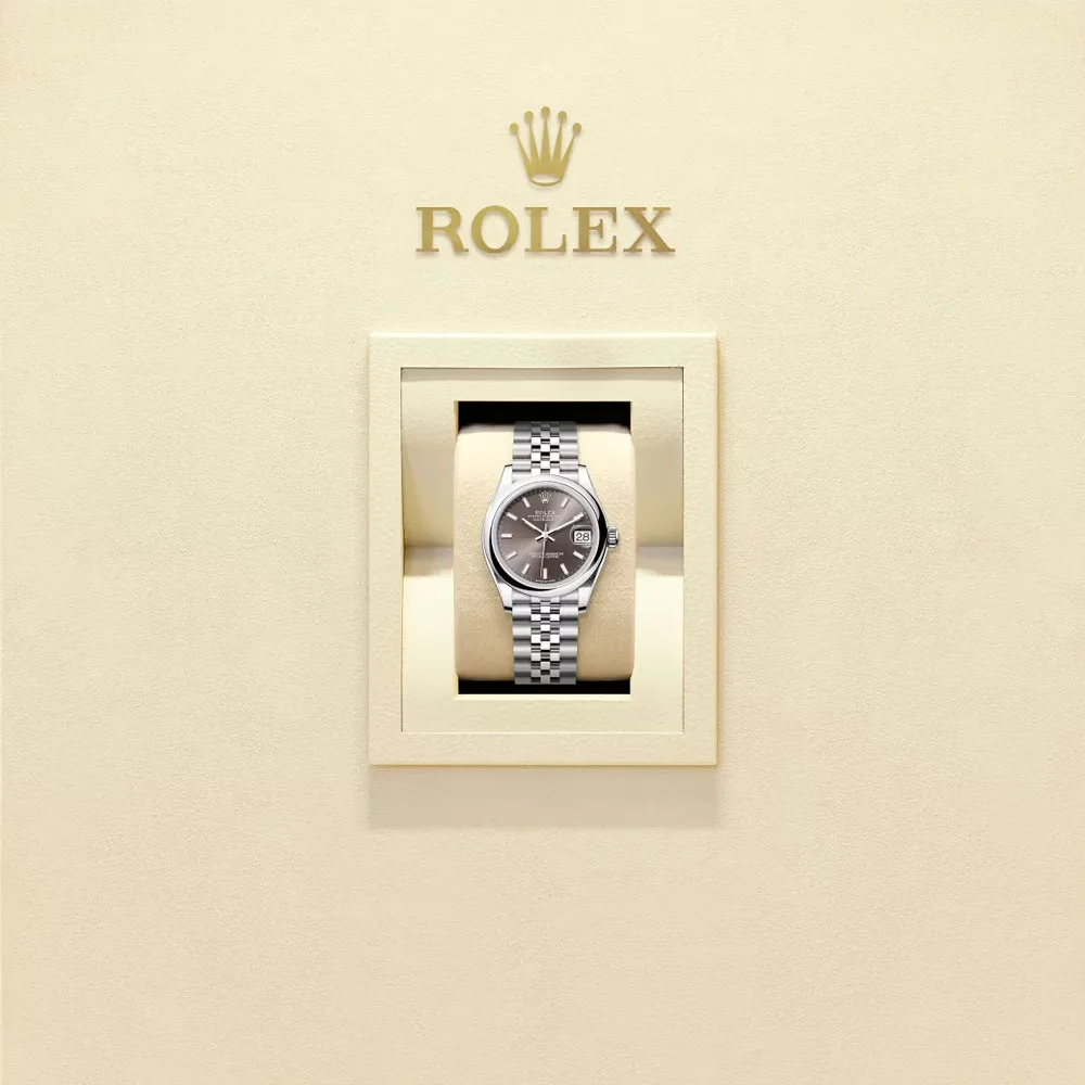 Rolex 278240-0010 Datejust 31mm Stainless Steel Jubilee Dark Grey Dial Watch 4 Rolex 278240-0010 Datejust 31mm Stainless Steel Jubilee Dark Grey Dial Watch - Image 2