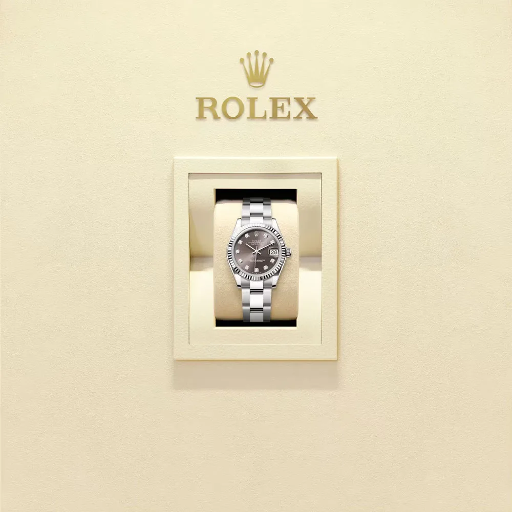 Rolex 278274-0007 Datejust 31mm Stainless Steel - White Gold Oyster Dark Grey Diamond-set Dial Watch 4 Rolex 278274-0007 Datejust 31mm Stainless Steel - White Gold Oyster Dark Grey Diamond-set Dial Watch - Image 2