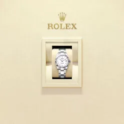 Rolex 278274-0009 Datejust 31mm Stainless Steel - White Gold Oyster White Dial Watch - Image 2
