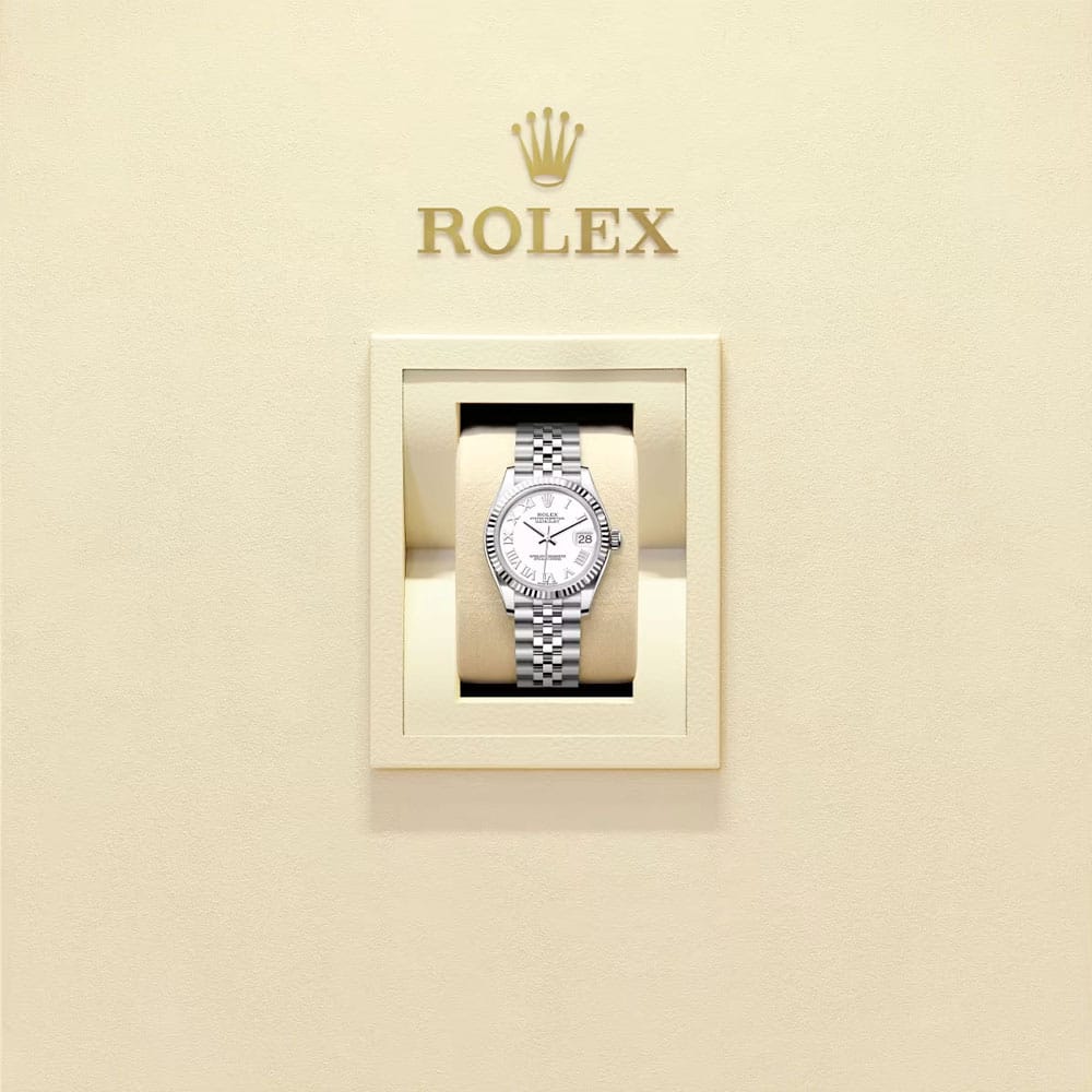 Rolex 278274-0010 Datejust 31mm Stainless Steel - White Gold Jubilee White Dial Watch 4 Rolex 278274-0010 Datejust 31mm Stainless Steel - White Gold Jubilee White Dial Watch - Image 2