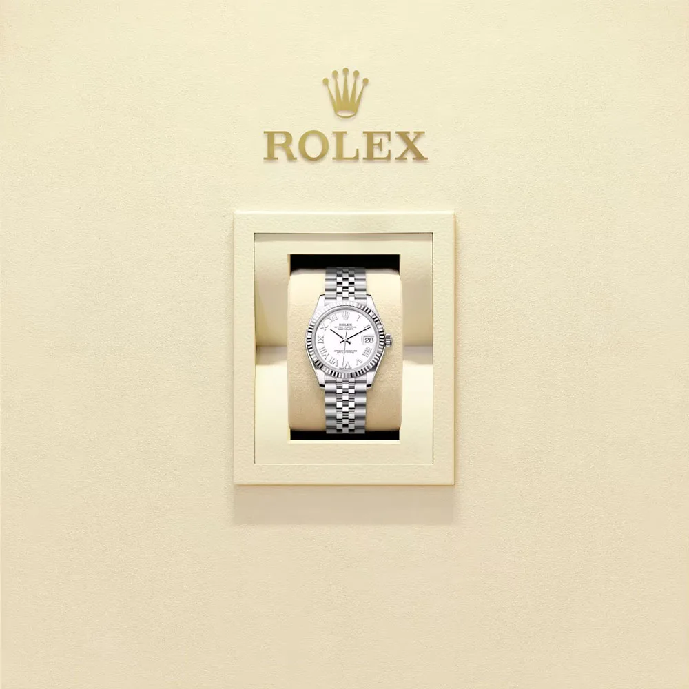 Rolex 278274-0010 Datejust 31mm Stainless Steel - White Gold Jubilee White Dial Watch 4 Rolex 278274-0010 Datejust 31mm Stainless Steel - White Gold Jubilee White Dial Watch - Image 2