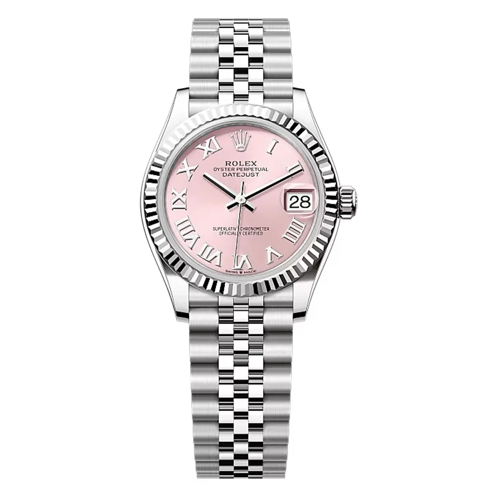 Rolex 278274-0020 Datejust 31mm Stainless Steel - White Gold Jubilee Pink Dial Watch 3 Rolex 278274-0020 Datejust 31mm Stainless Steel - White Gold Jubilee Pink Dial Watch