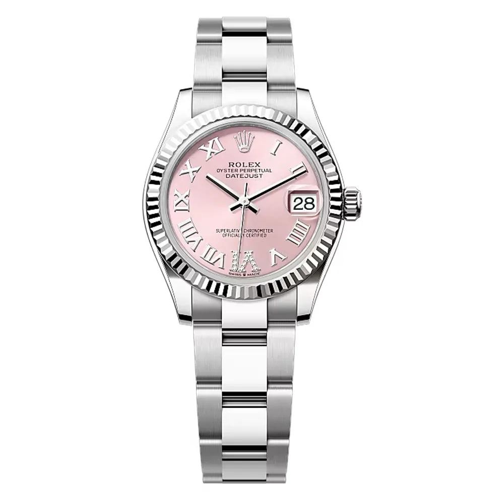 Rolex 278274-0023 Datejust 31mm Stainless Steel - White Gold Oyster Pink Diamond-set Dial Watch 3 Rolex 278274-0023 Datejust 31mm Stainless Steel - White Gold Oyster Pink Diamond-set Dial Watch