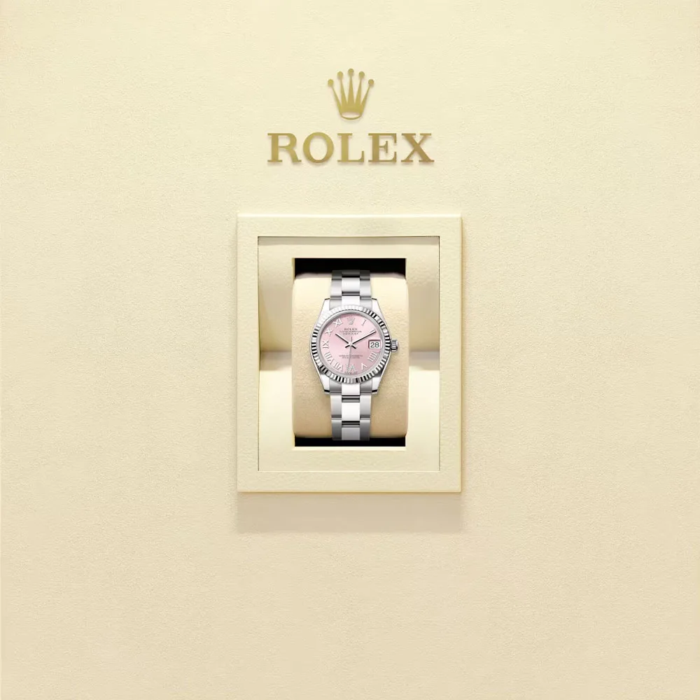 Rolex 278274-0023 Datejust 31mm Stainless Steel - White Gold Oyster Pink Diamond-set Dial Watch 4 Rolex 278274-0023 Datejust 31mm Stainless Steel - White Gold Oyster Pink Diamond-set Dial Watch - Image 2
