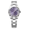 Rolex 278274-0025 Datejust 31mm Stainless Steel - White Gold Oyster Aubergine Diamond-set Dial Watch 2 Rolex 278274-0025 Datejust 31mm Stainless Steel - White Gold Oyster Aubergine Diamond-set Dial Watch