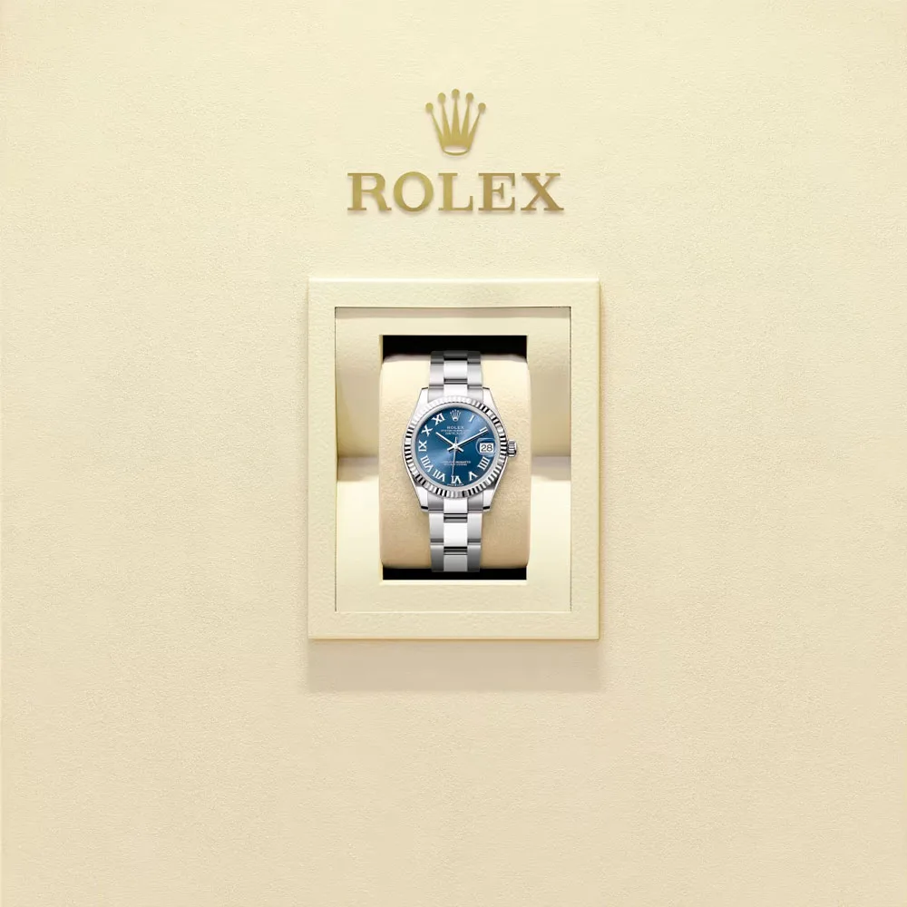 Rolex 278274-0033 Datejust 31mm Stainless Steel - White Gold Oyster Blue Dial Watch 4 Rolex 278274-0033 Datejust 31mm Stainless Steel - White Gold Oyster Blue Dial Watch - Image 2