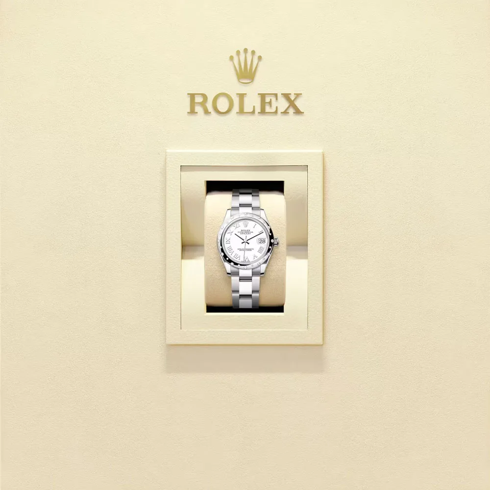 Rolex 278344rbr-0011 Datejust 31mm Stainless Steel - White Gold Diamond Oyster White Dial Watch 4 Rolex 278344rbr-0011 Datejust 31mm Stainless Steel - White Gold Diamond Oyster White Dial Watch - Image 2