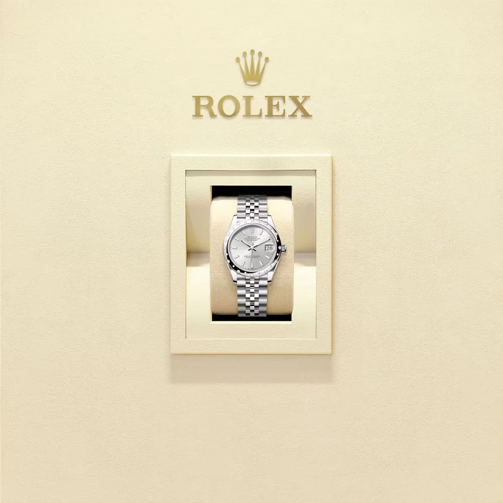 Rolex 278344rbr-0014 Datejust 31mm Stainless Steel - White Gold Diamond Jubilee Silver Dial Watch 4 Rolex 278344rbr-0014 Datejust 31mm Stainless Steel - White Gold Diamond Jubilee Silver Dial Watch - Image 2