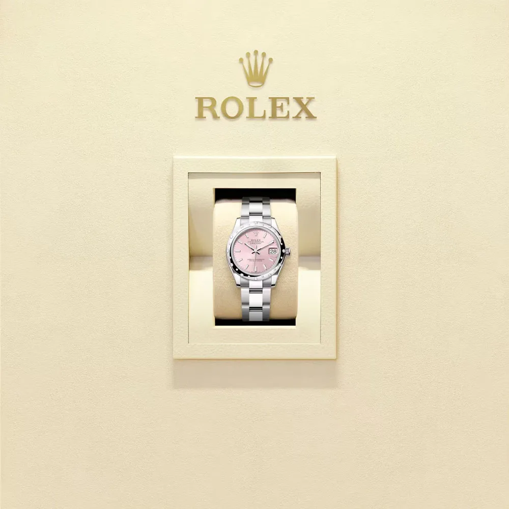 Rolex 278344rbr-0015 Datejust 31mm Stainless Steel - White Gold Diamond Oyster Pink Dial Watch 4 Rolex 278344rbr-0015 Datejust 31mm Stainless Steel - White Gold Diamond Oyster Pink Dial Watch - Image 2