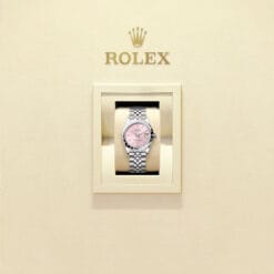Rolex 278344rbr-0016 Datejust 31mm Stainless Steel - White Gold Diamond Jubilee Pink Dial Watch - Image 2