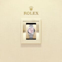Rolex 278344rbr-0022 Datejust 31mm Stainless Steel - White Gold Diamond Jubilee Pink Dial Watch - Image 2