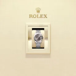 Rolex 278344rbr-0024 Datejust 31mm Stainless Steel - White Gold Diamond Jubilee Dark Grey Dial Watch 5 Rolex 278344rbr-0024 Datejust 31mm Stainless Steel - White Gold Diamond Jubilee Dark Grey Dial Watch - Image 2