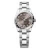 Rolex 278344rbr-0029 Datejust 31mm Stainless Steel - White Gold Diamond Oyster Dark Grey Dial Watch 2 Rolex 278344rbr-0029 Datejust 31mm Stainless Steel - White Gold Diamond Oyster Dark Grey Dial Watch
