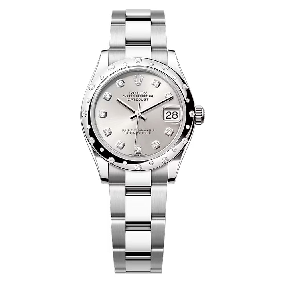 Rolex 278344rbr-0031 Datejust 31mm Stainless Steel - White Gold Oyster Silver Diamond-set Dial Watch 3 Rolex 278344rbr-0031 Datejust 31mm Stainless Steel - White Gold Oyster Silver Diamond-set Dial Watch