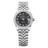 Rolex 278384rbr-0002 Datejust 31mm Stainless Steel - White Gold Diamond Jubilee Black Dial Watch 2 Rolex 278384rbr-0002 Datejust 31mm Stainless Steel - White Gold Diamond Jubilee Black Dial Watch