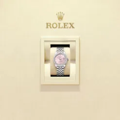 Rolex 278384rbr-0018 Datejust 31mm Stainless Steel - White Gold Diamond Jubilee Pink Dial Watch 5 Rolex 278384rbr-0018 Datejust 31mm Stainless Steel - White Gold Diamond Jubilee Pink Dial Watch - Image 2