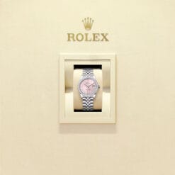 Rolex 278384rbr-0024 Datejust 31mm Stainless Steel - White Gold Diamond Jubilee Pink Dial Watch - Image 2