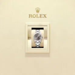 Rolex 278384rbr-0025 Datejust 31mm Stainless Steel - White Gold Diamond Oyster Dark Grey Dial Watch - Image 2