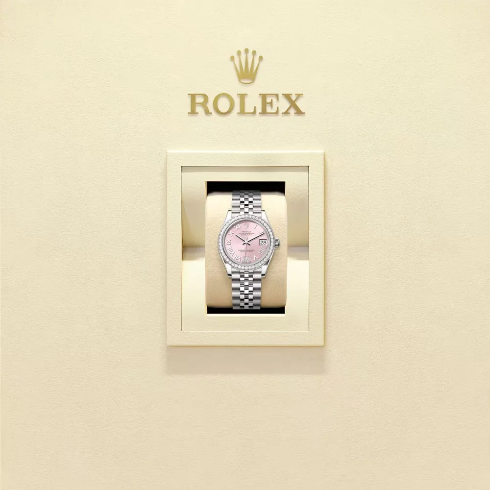 Rolex 278384rbr-0028 Datejust 31mm Stainless Steel - White Gold Diamond Jubilee Pink Diamond-set Dial Watch 4 Rolex 278384rbr-0028 Datejust 31mm Stainless Steel - White Gold Diamond Jubilee Pink Diamond-set Dial Watch - Image 2