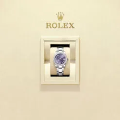 Rolex 278384rbr-0029 Datejust 31mm Stainless Steel - White Gold Diamond Oyster Aubergine Diamond-set Dial Watch 5 Rolex 278384rbr-0029 Datejust 31mm Stainless Steel - White Gold Diamond Oyster Aubergine Diamond-set Dial Watch - Image 2