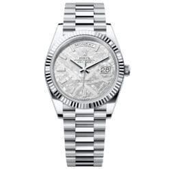 Rolex Day-Date 228236-0011 Meteorite Dial 40mm Platinum Men's Watch