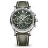 Patek Philippe 5204G-001 Split-Seconds Chronograph Perpetual Calendar White Gold Olive Dial Watch